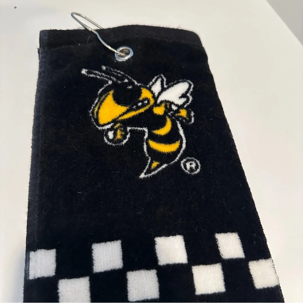 Georgia Tech Golf Hand Towel New